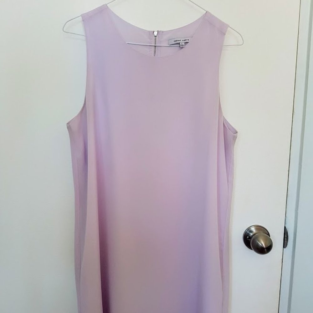 Sleeveless Lavender mini dress